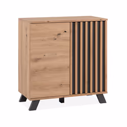 Komoda 2-drzwiowa MEDAN - dąb artisan