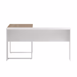Biurko z przedłużeniem SIGN 150 cm - jackson hickory/biały mat