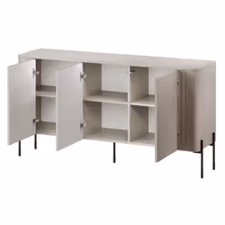 Komoda 3-drzwiowa ARIA 150 cm - kaszmir mat