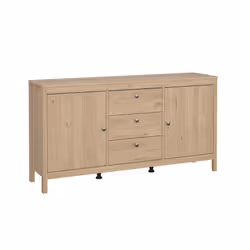 Komoda 2-drzwiowa z trzema szufladami MADRID 3+2 - jackson hickory