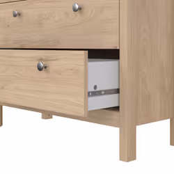 Witryna 2-drzwiowa z szufladami MADRID - jackson hickory