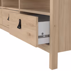 Szafka RTV z szufladami MADRID - jackson hickory