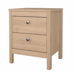 Szafka nocna MADRID 2 szuflady - jackson hickory mat