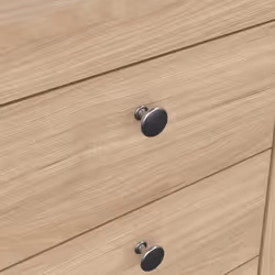 Szafka nocna MADRID 3 szuflady - jackson hickory