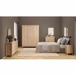 Komoda MADRID 3+2 5 szuflad - jackson hickory