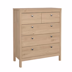 Komoda MADRID 3+2 5 szuflad - jackson hickory
