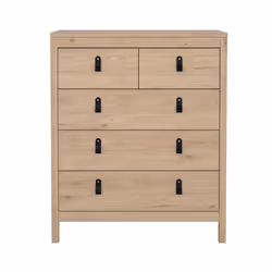 Komoda MADRID 3+2 5 szuflad - jackson hickory