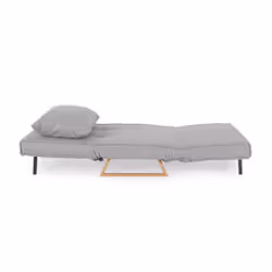 Fotel rozkładany COLON GREY - szary