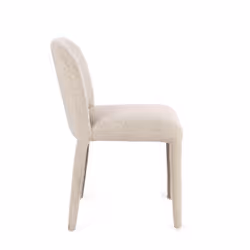 Krzesło tapicerowane ANTARA BEIGE - beżowy