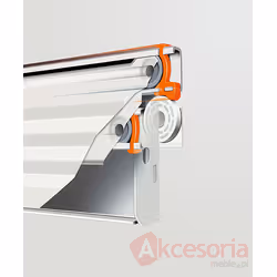 Szuflada METABOX 320H H=150mm Wysuw75% SZARA dł.55cm Blum