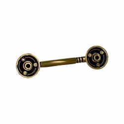 Uchwyt MONTEGO 812-86 - stary mosiądz / rozstaw 64 mm