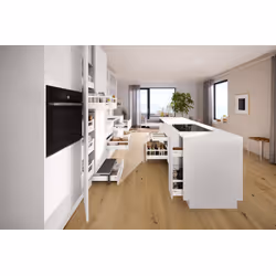 Szuflada TANDEMBOX ANTARO z hamulcem / wys. M=83 mm / dł. 60 cm / 65 kg / szary