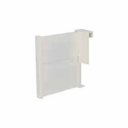 Przegródka ORGA-LINE do listwy Z40L - jedwabiście biały / 10x11 cm