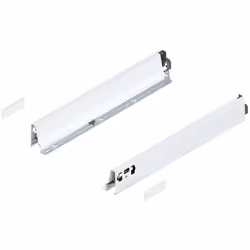 Szuflada TANDEMBOX ANTARO z hamulcem / wys. N=68 mm / dł. 50 cm / 30 kg / biały