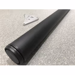 Noga z regulacją DN-710 - czarny mat / fi 60 mm / wys. 71 cm