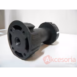 Klip do nóżki PN16 czarna  wys. 10cm z klipem