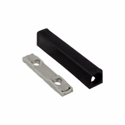 Adapter prosty do montażu TIP-ON - czarny / długi