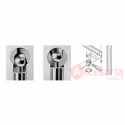 Złączka MINIFIX 15 bez kołnierza / płyta od 16 mm