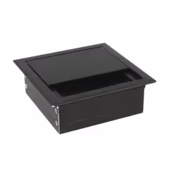 Przepust Kablowy Kwadratowy z Aluminium 80x80 mm Czarny