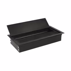 Przepust kablowy prostokątny K262 - czarny / 160x80 mm