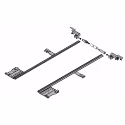 Stabilizacja boczna MOVENTO do prowadnic o dł. do 75 cm