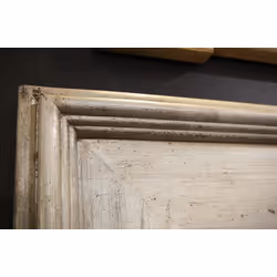 Lustro wiszące 1-2231 80x100 - przecierany srebrny
