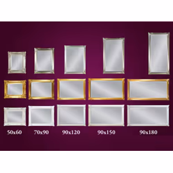 Lustro 21023-1 90x120 - srebrny
