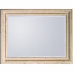 Lustro 2852 70x90 - przecierany kremowy