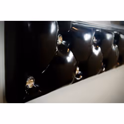 Lustro PU126 98x98 - czarny