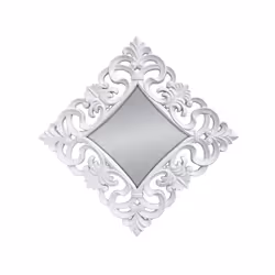 Lustro PU021K 100x100 - biały