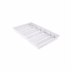 Wkład na sztućce ORGATRAY 590 - biały / 707x462 mm