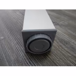 Noga meblowa (FE) kwadratowa 60x60 L 820mm (ALNOGK60/820) aluminium C-0