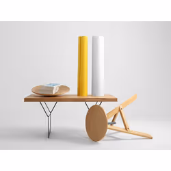 Stół kawowy LONGO SOLID WOOD 100x60 - naturalny/czarny