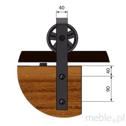 System Do Drzwi Przesuwnych Design Line IZYDA