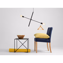 Lampa wisząca TWIGO 2 - czarny