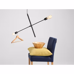 Lampa wisząca TWIGO 2 - czarny