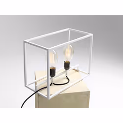 Lampa stołowa METRIC TABLE - biały