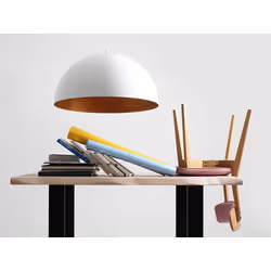 Lampa wisząca LORD 70 - miedziano-biały