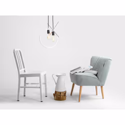 Lampa wisząca VETO - biały