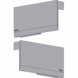 Siłowniki Servo-Drive AVENTOS HK TOP / LF 930-2800 / szare zaślepki 