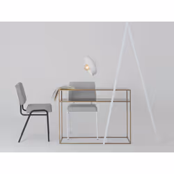 Lampa wisząca POPO FLAT L 1 - biały