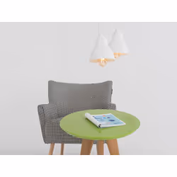 Lampa wisząca COBEN HANGMAN 2 - biały