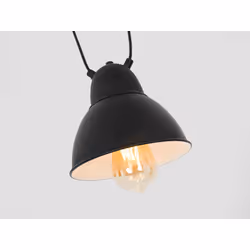 Lampa wisząca COBEN HANGMAN FIX 3 - czarny