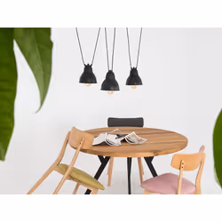 Lampa wisząca COBEN HANGMAN FIX 3 - czarny