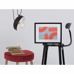 Lampa wisząca POPO FLAT 1 - czarny