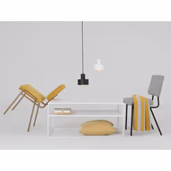 Lampa wisząca FAY 1 S - biały