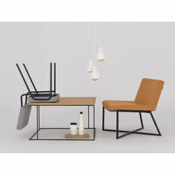 Lampa wisząca FAY 3 KOŁO - biały