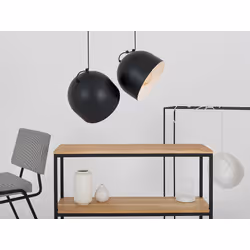 Lampa wisząca POPO L 2 - czarny