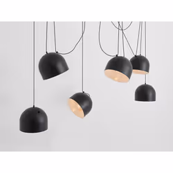 Lampa wisząca POPO L 6 - czarny