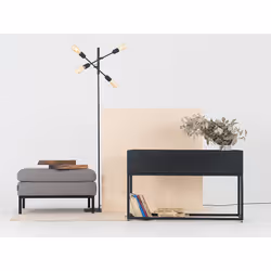 Donica FIORINA 100x30x60 - czarny